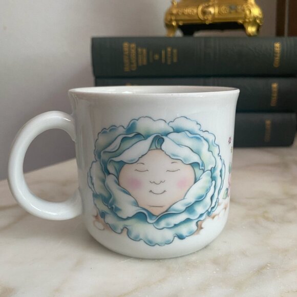 Vintage 80s Royal Worcester CABBAGE PATCH KIDS Plate Bowl Cup / Mug SET - Picture 5 of 7
